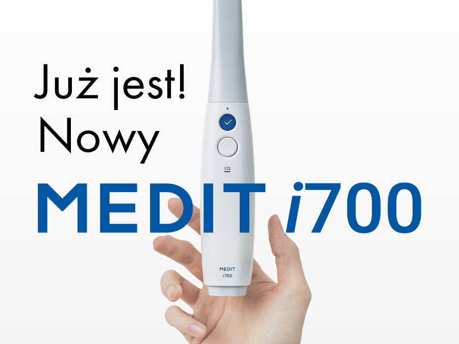 Nowy skaner MEDIT i700