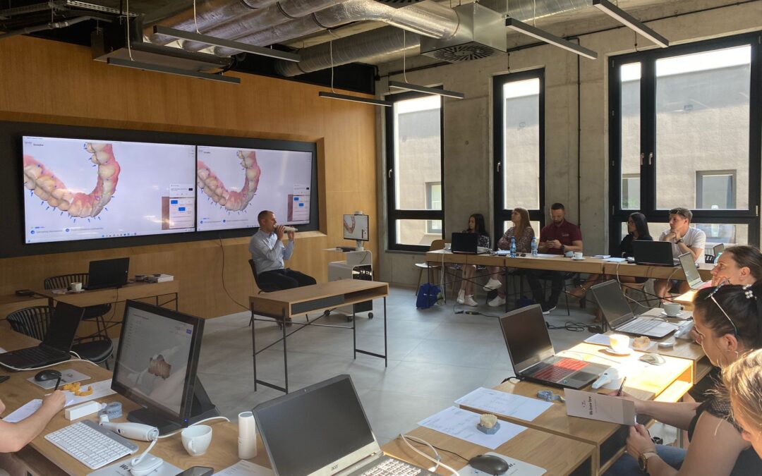 Szkolenie ze skanowania wewnątrzustnego i obsługi Medit Link